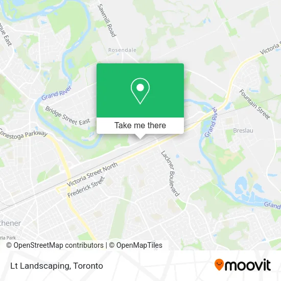 Lt Landscaping map