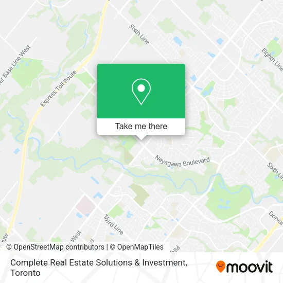 Complete Real Estate Solutions & Investment map