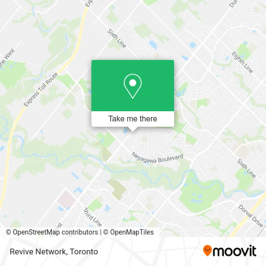 Revive Network map