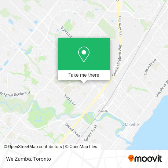 We Zumba map