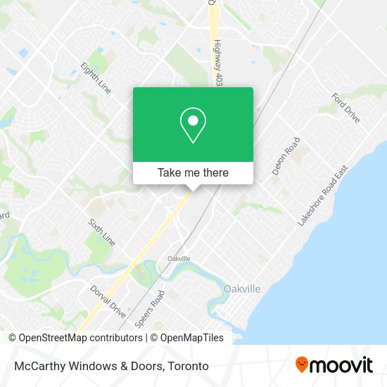 McCarthy Windows & Doors map