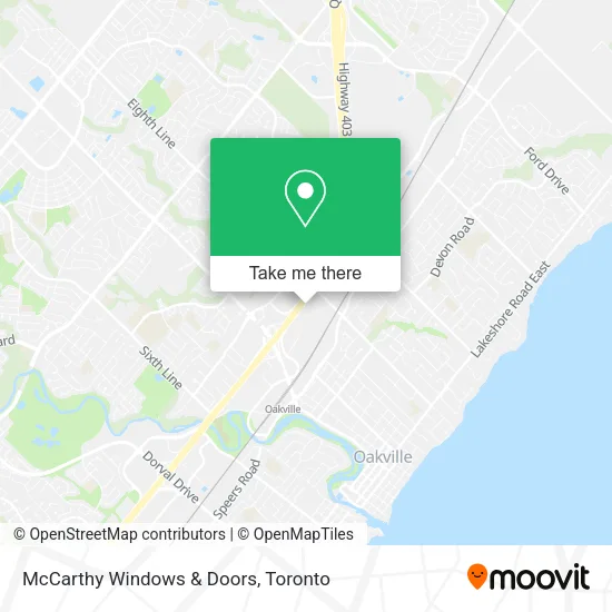 McCarthy Windows & Doors map