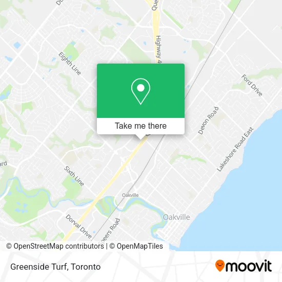 Greenside Turf map