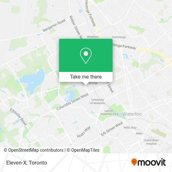 Eleven-X map