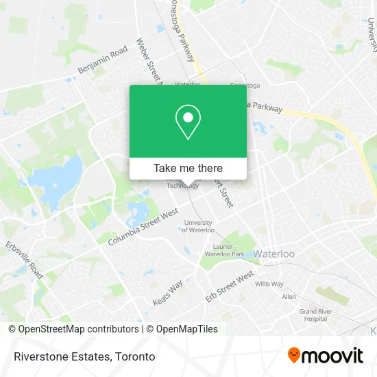 Riverstone Estates map