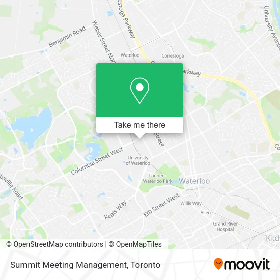 Summit Meeting Management map