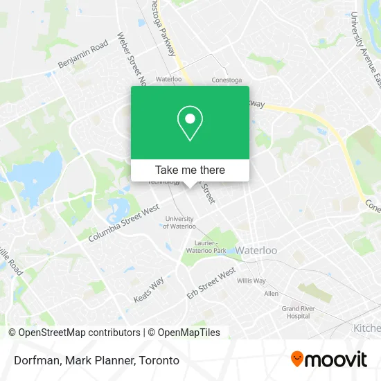 Dorfman, Mark Planner map