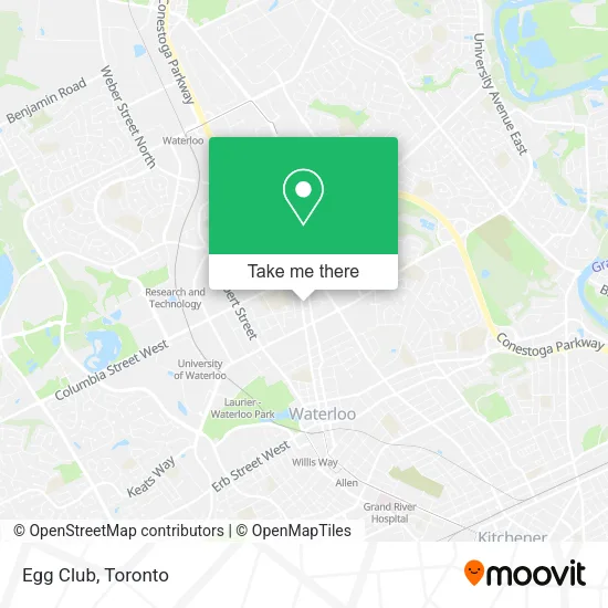 Egg Club map
