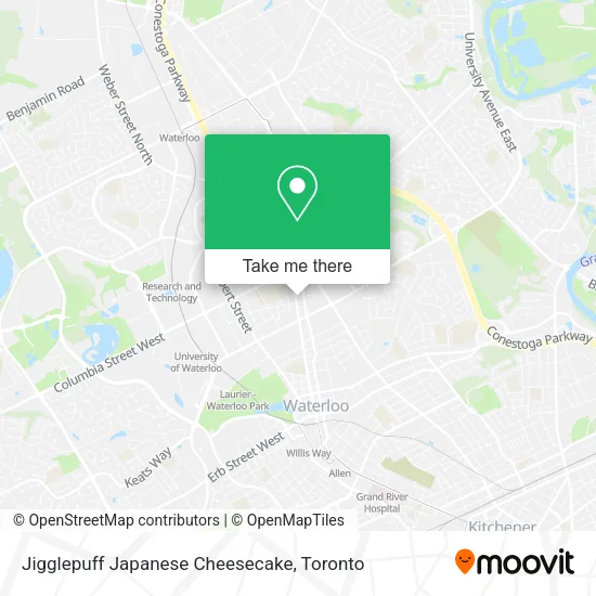 Jigglepuff Japanese Cheesecake map