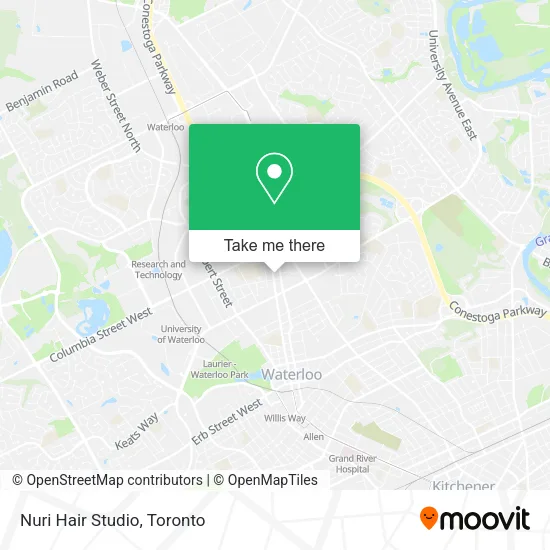 Nuri Hair Studio map