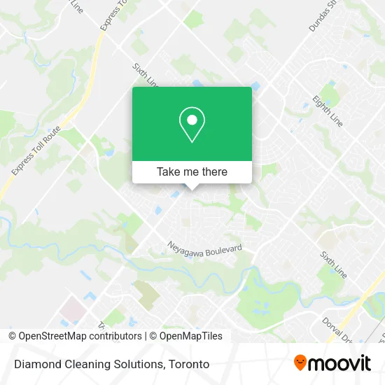 Diamond Cleaning Solutions map