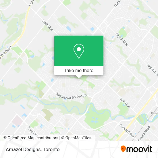 Amazel Designs map