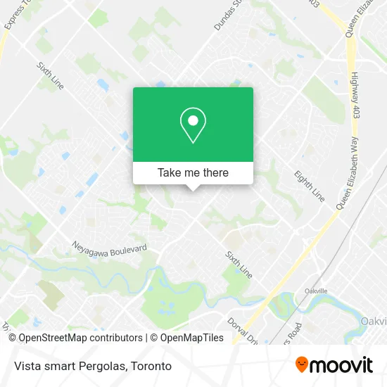 Vista smart Pergolas map