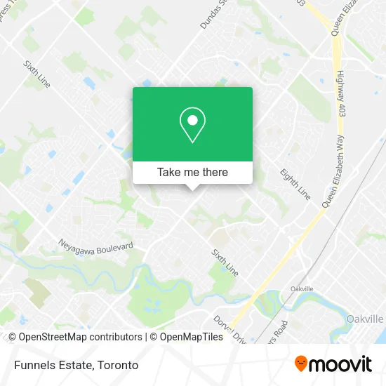 Funnels Estate map
