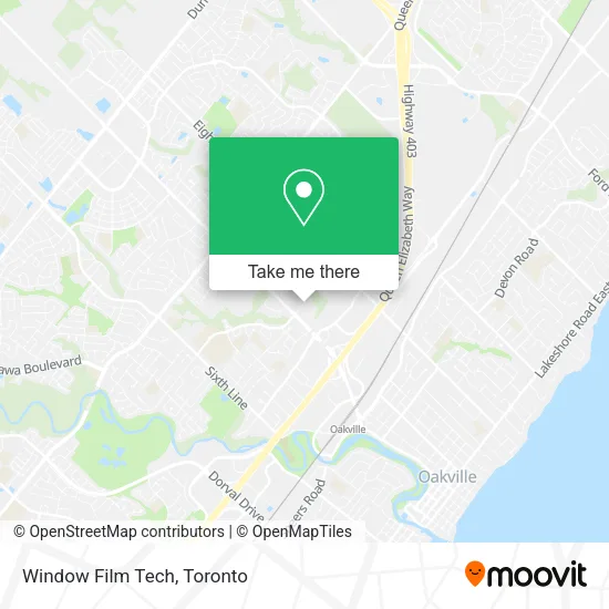 Window Film Tech map