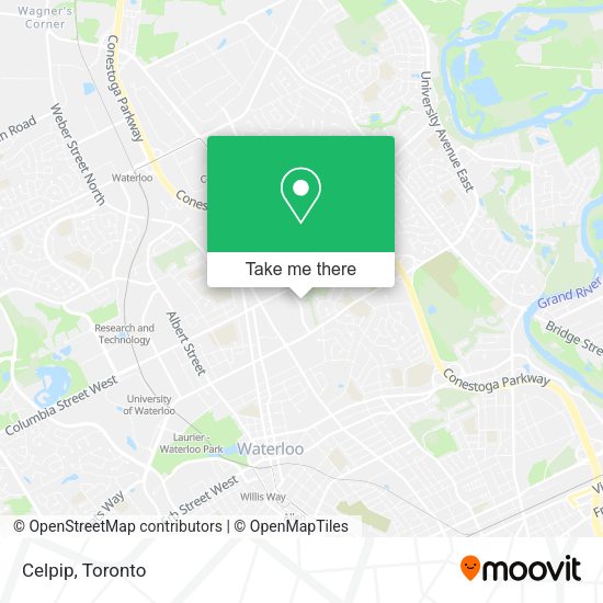Celpip map