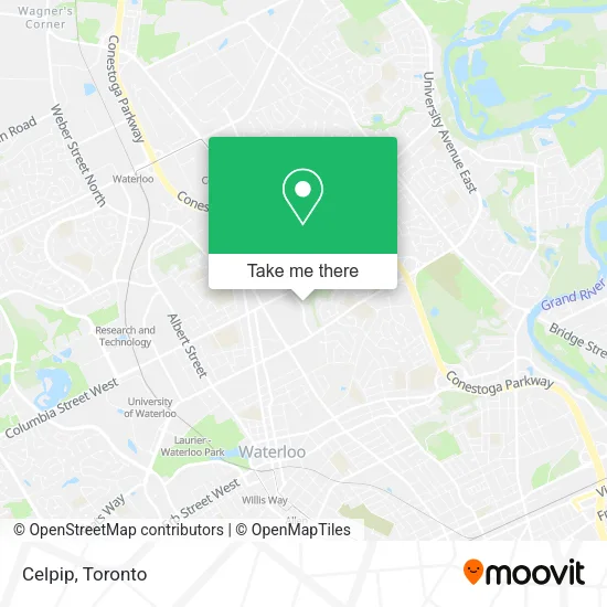 Celpip map