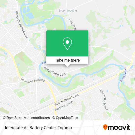 Interstate All Battery Center map