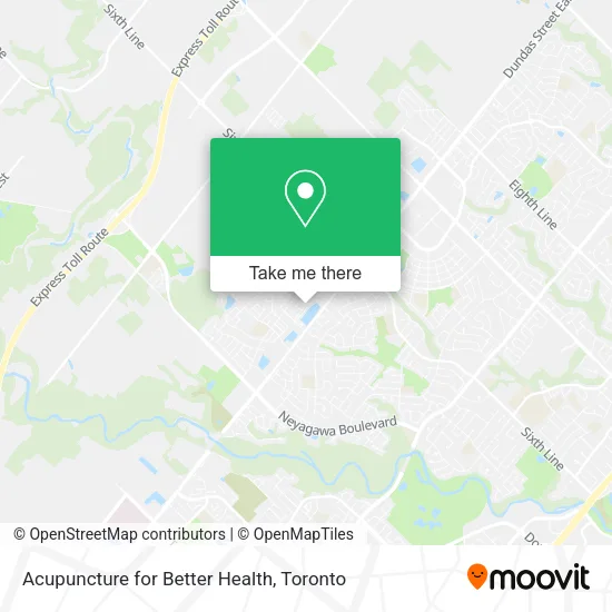 Acupuncture for Better Health map