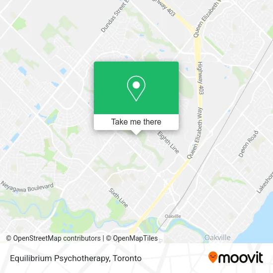 Equilibrium Psychotherapy map