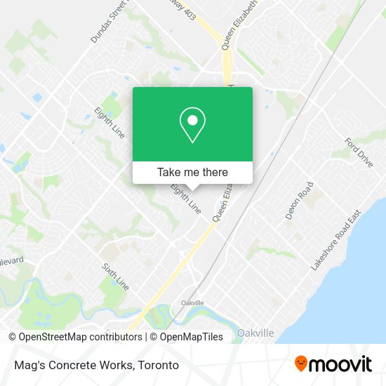 Mag's Concrete Works map
