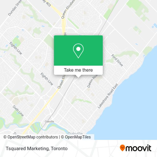 Tsquared Marketing map