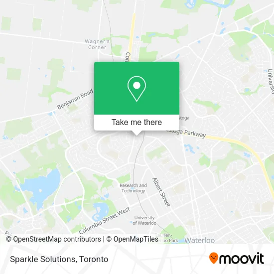Sparkle Solutions map