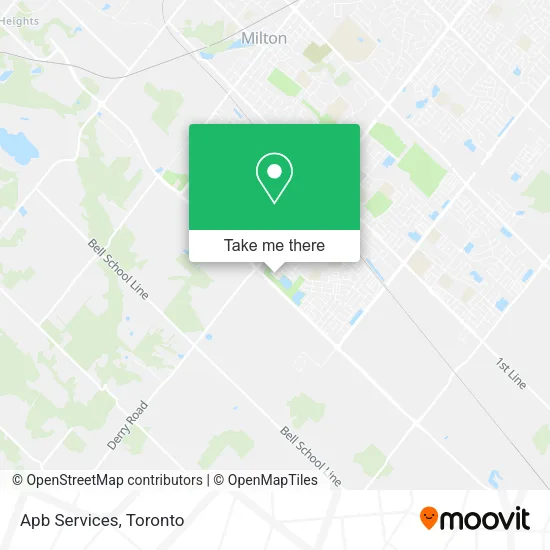Apb Services map