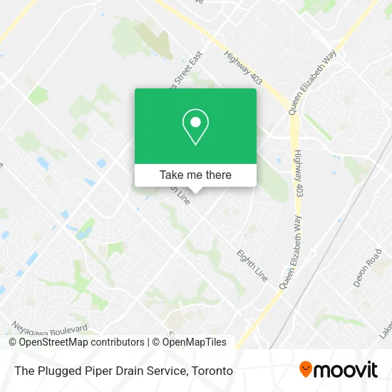 The Plugged Piper Drain Service map