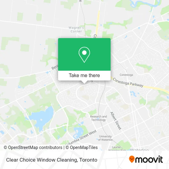 Clear Choice Window Cleaning map
