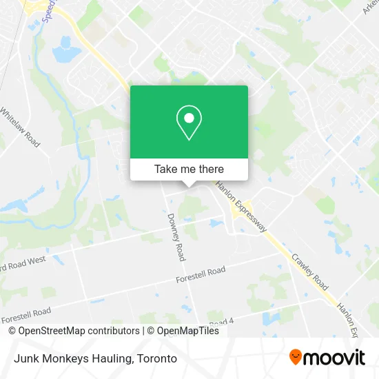 Junk Monkeys Hauling map