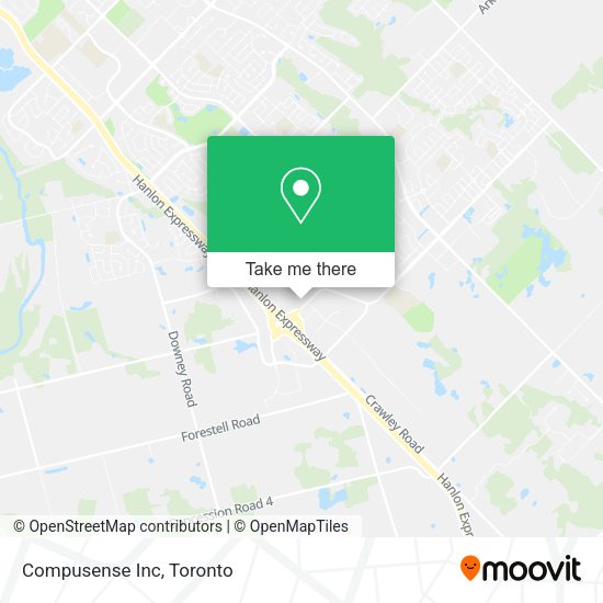 Compusense Inc map