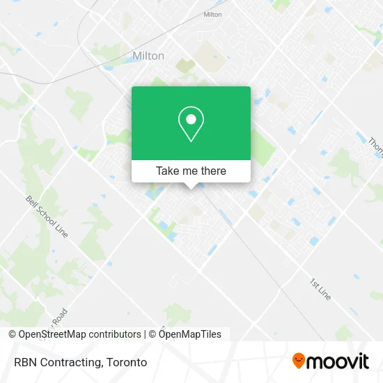 RBN Contracting map