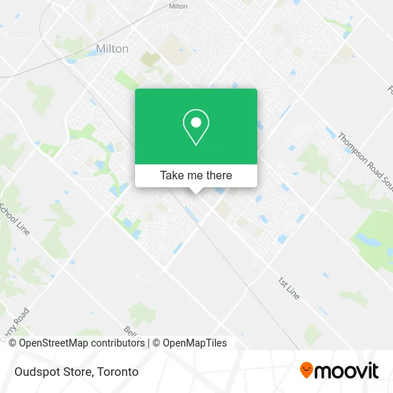 Oudspot Store map