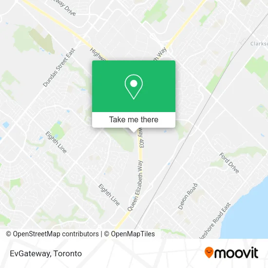 EvGateway map