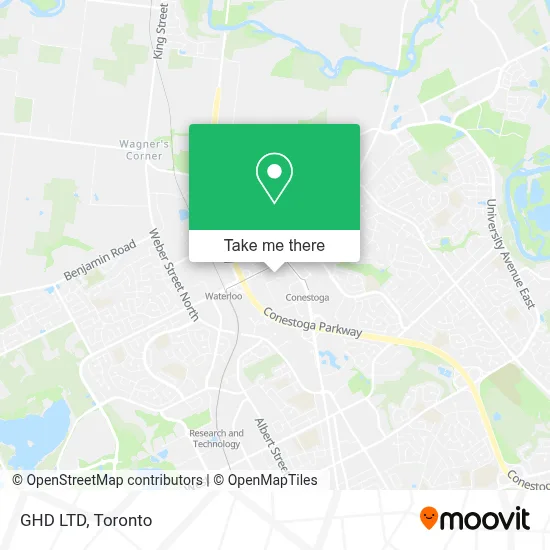 GHD LTD map