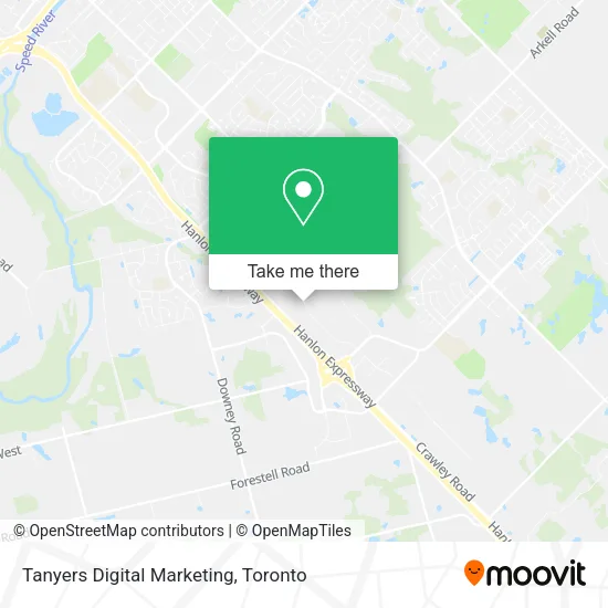 Tanyers Digital Marketing map