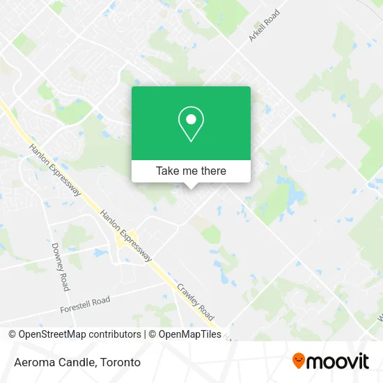 Aeroma Candle map