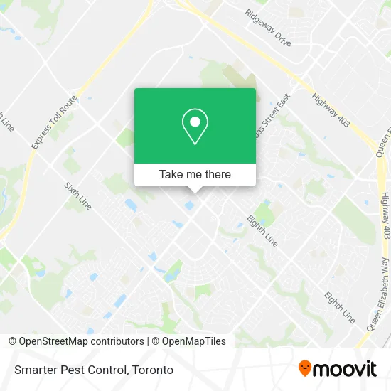 Smarter Pest Control map
