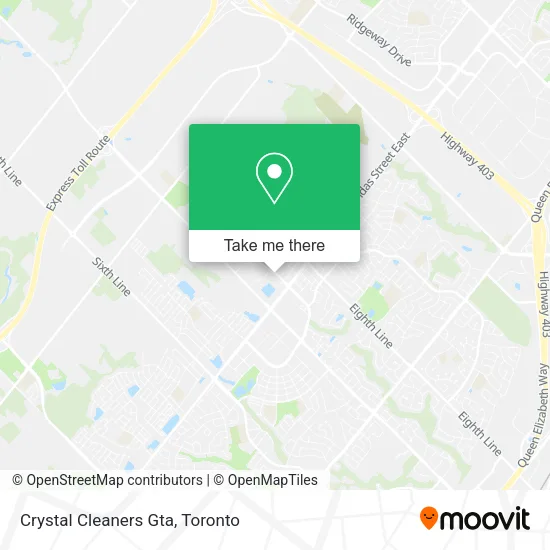 Crystal Cleaners Gta map
