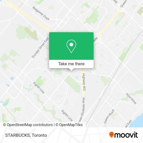 STARBUCKS map