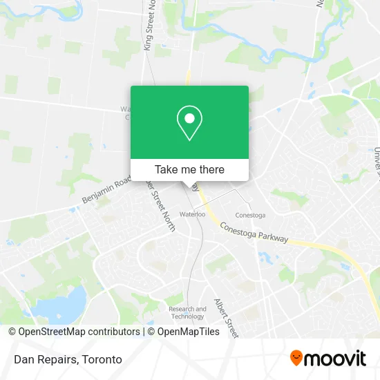 Dan Repairs map