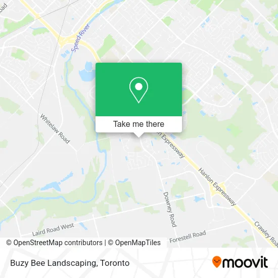 Buzy Bee Landscaping map