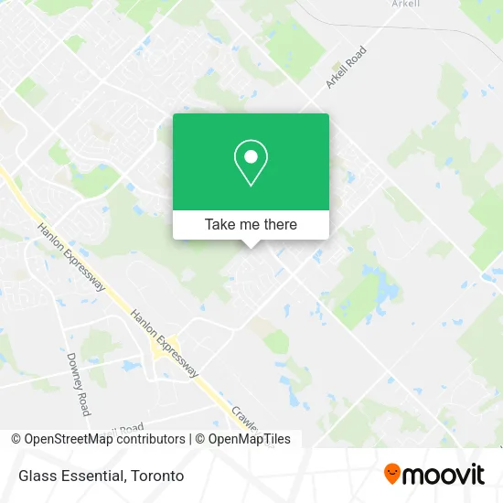 Glass Essential map