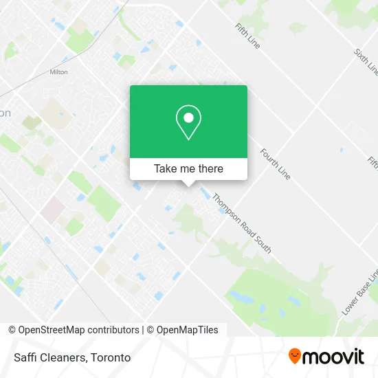 Saffi Cleaners map