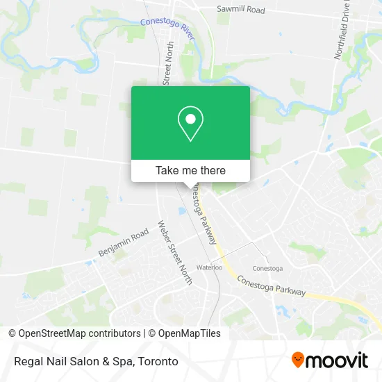 Regal Nail Salon & Spa map