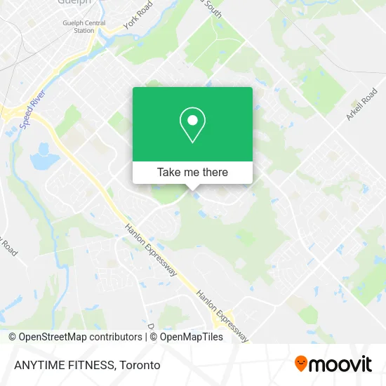 ANYTIME FITNESS map