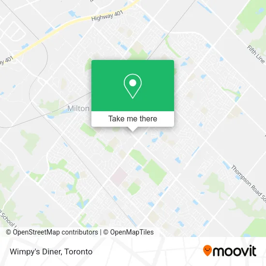Wimpy's Diner map