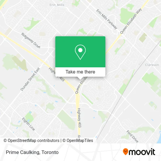 Prime Caulking map