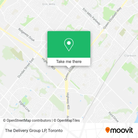 The Delivery Group LP map
